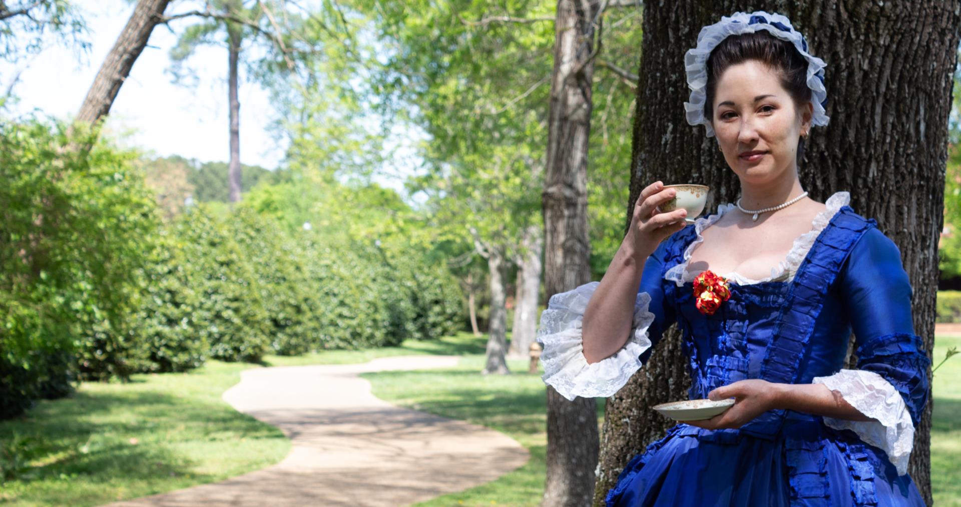 Colonial Tea Ball at American Revolution Museum at Yorktown